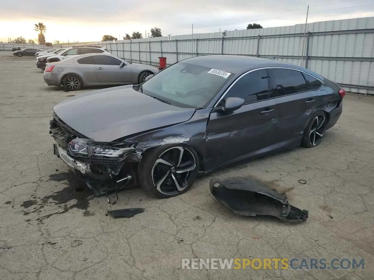 1 Photograph of a damaged car 1HGCV1F35KA120493 HONDA ACCORD 2019