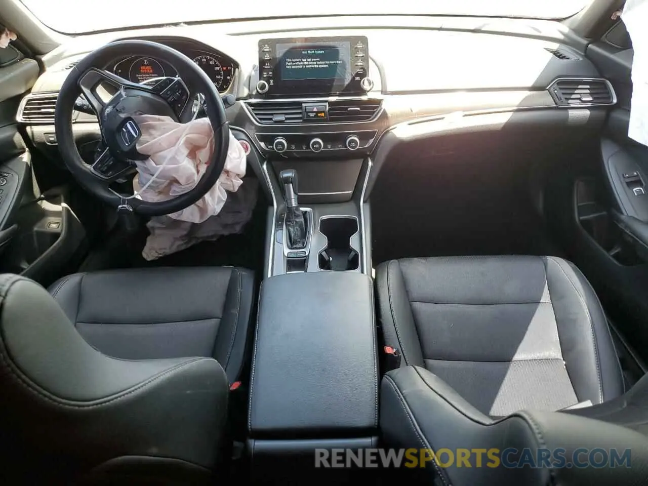8 Photograph of a damaged car 1HGCV1F35KA120493 HONDA ACCORD 2019