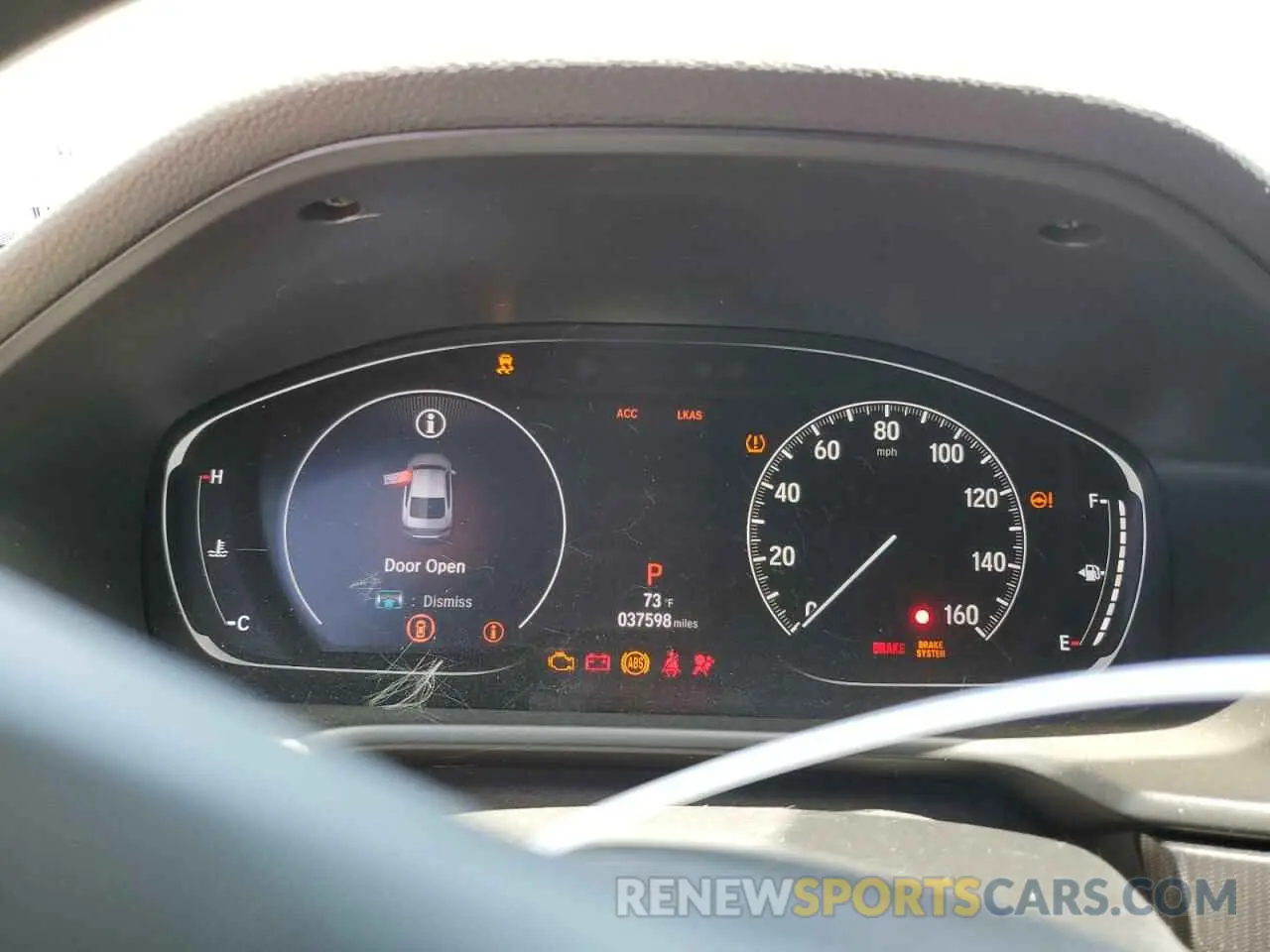 9 Photograph of a damaged car 1HGCV1F35KA120493 HONDA ACCORD 2019