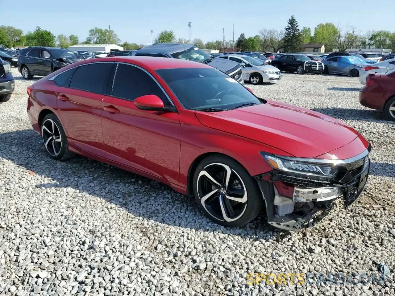 4 Photograph of a damaged car 1HGCV1F35KA129078 HONDA ACCORD 2019