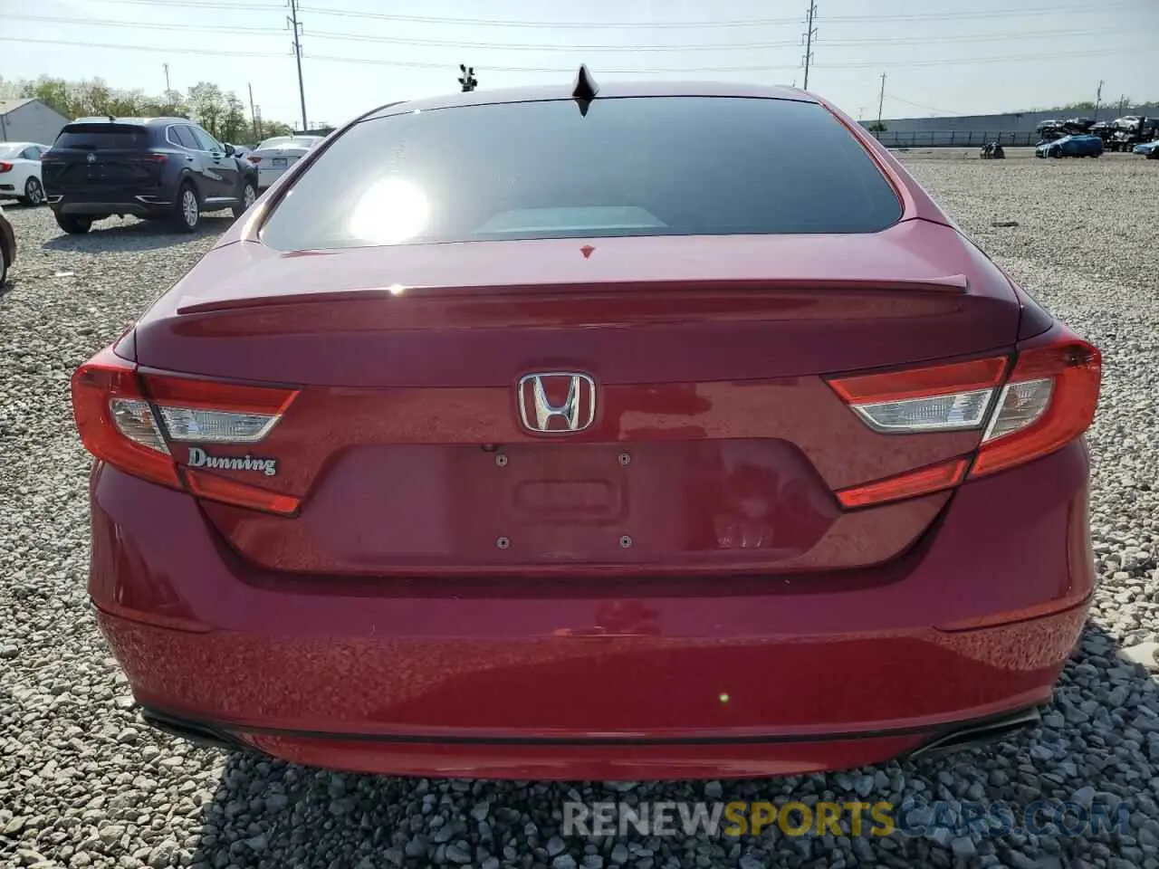 6 Photograph of a damaged car 1HGCV1F35KA129078 HONDA ACCORD 2019
