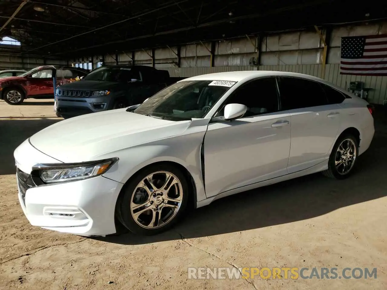 1 Photograph of a damaged car 1HGCV1F35KA142574 HONDA ACCORD 2019