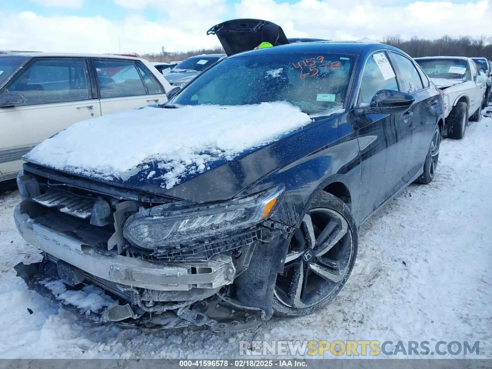 2 Photograph of a damaged car 1HGCV1F35KA158726 HONDA ACCORD 2019