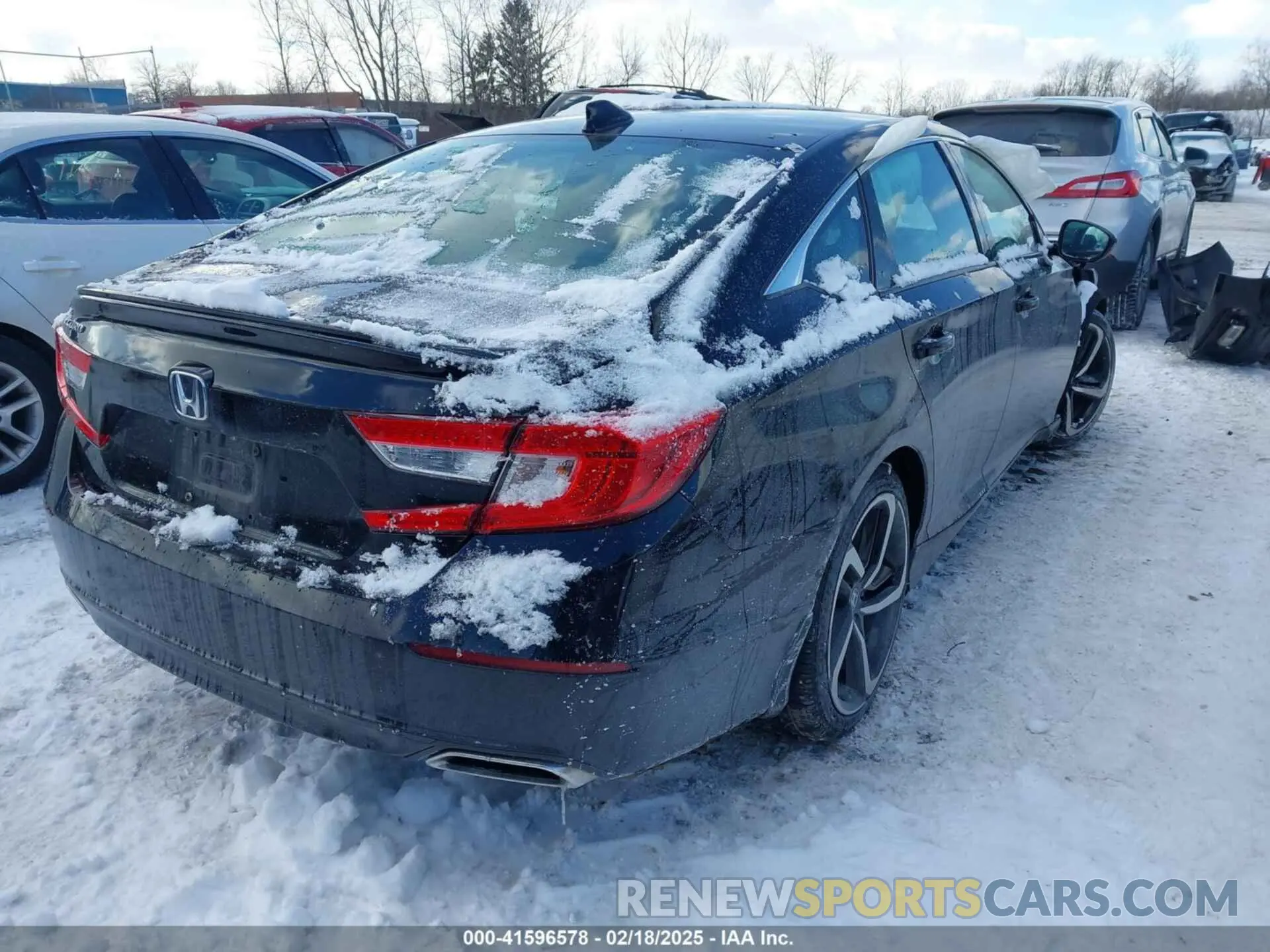 4 Photograph of a damaged car 1HGCV1F35KA158726 HONDA ACCORD 2019