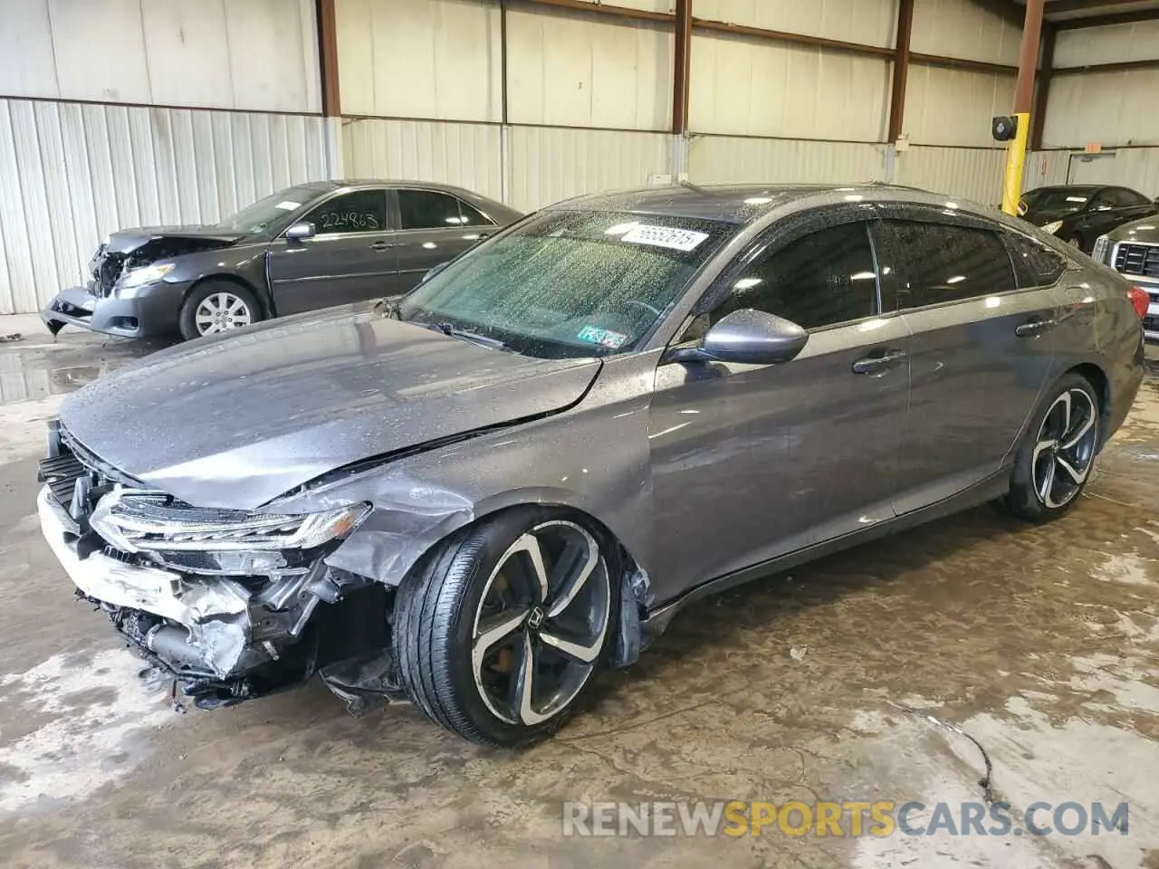 1 Photograph of a damaged car 1HGCV1F35KA162999 HONDA ACCORD 2019