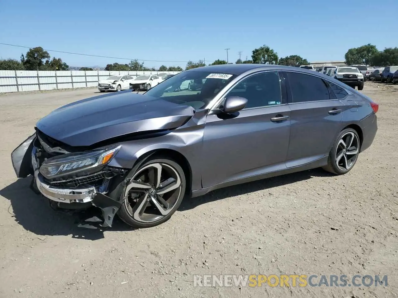1 Photograph of a damaged car 1HGCV1F35KA171637 HONDA ACCORD 2019