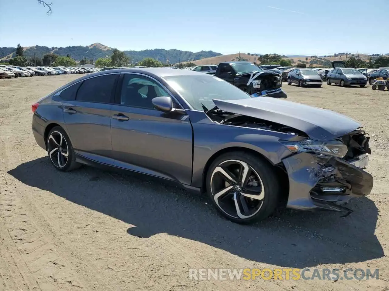 4 Photograph of a damaged car 1HGCV1F35KA171637 HONDA ACCORD 2019