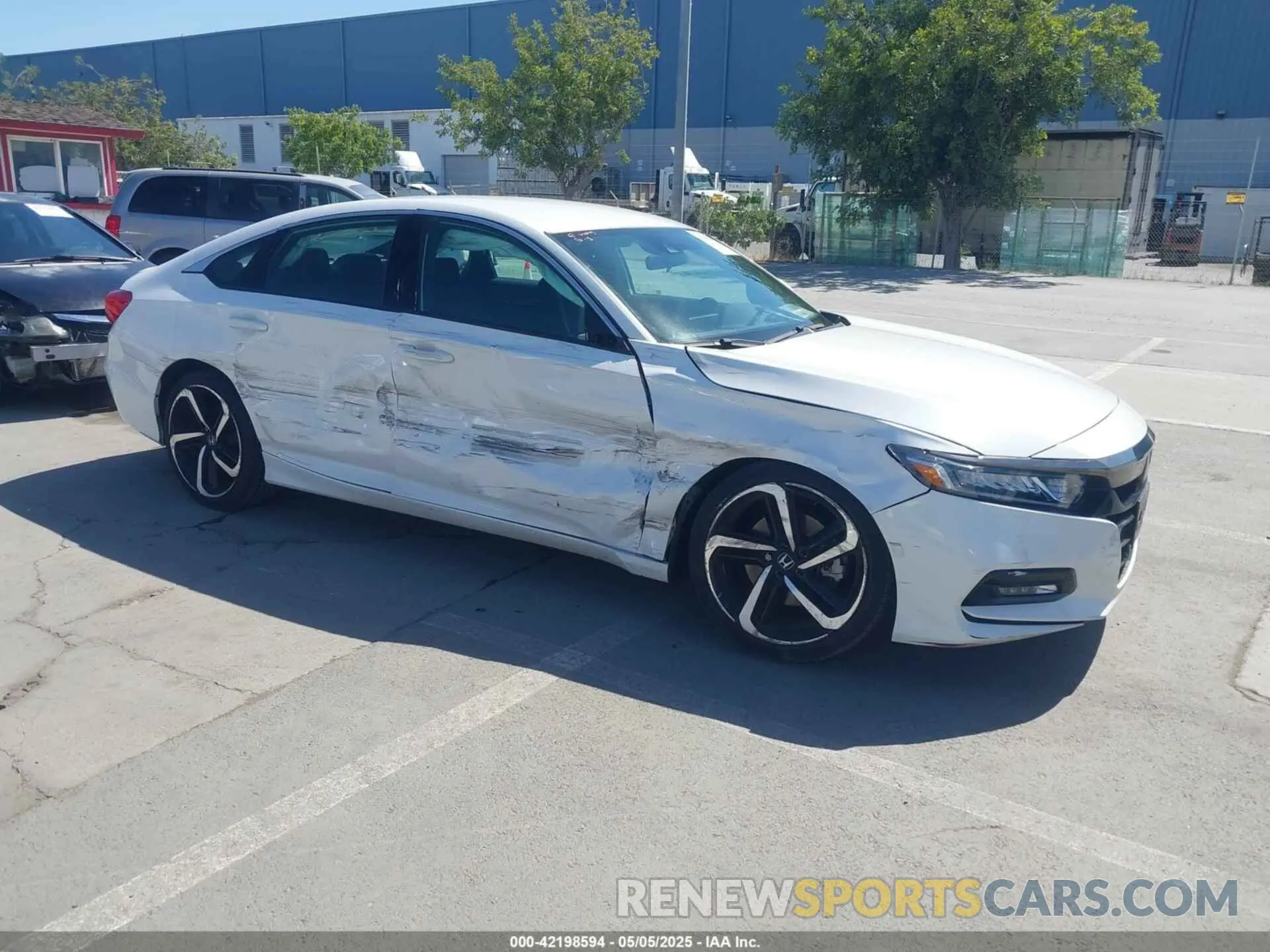 1 Photograph of a damaged car 1HGCV1F35KA173534 HONDA ACCORD 2019