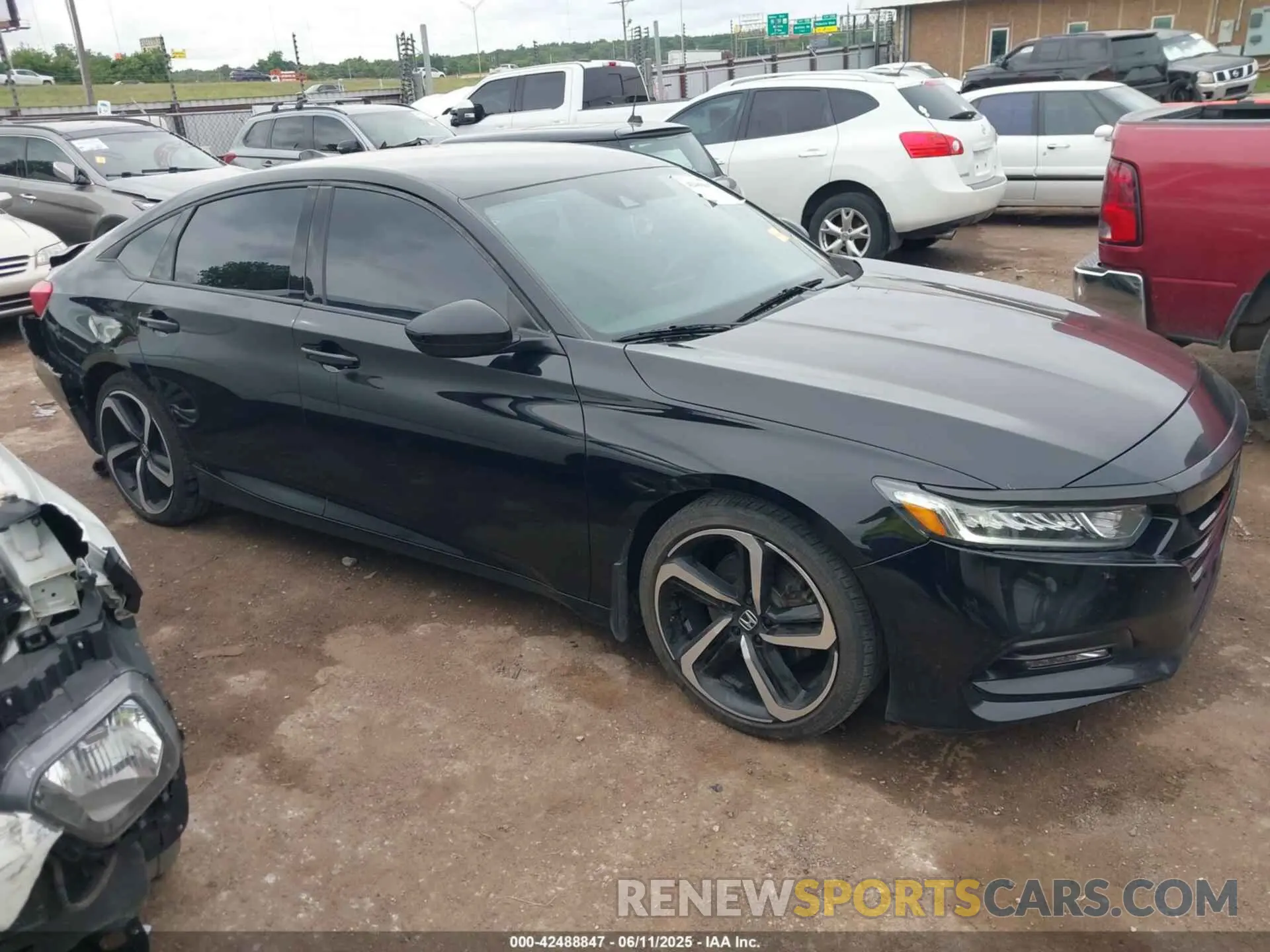 1 Photograph of a damaged car 1HGCV1F36KA004414 HONDA ACCORD 2019