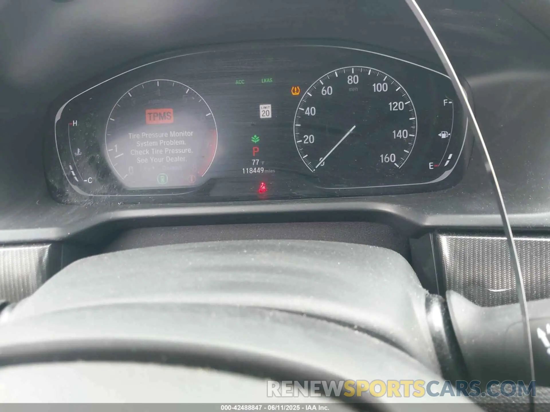 7 Photograph of a damaged car 1HGCV1F36KA004414 HONDA ACCORD 2019