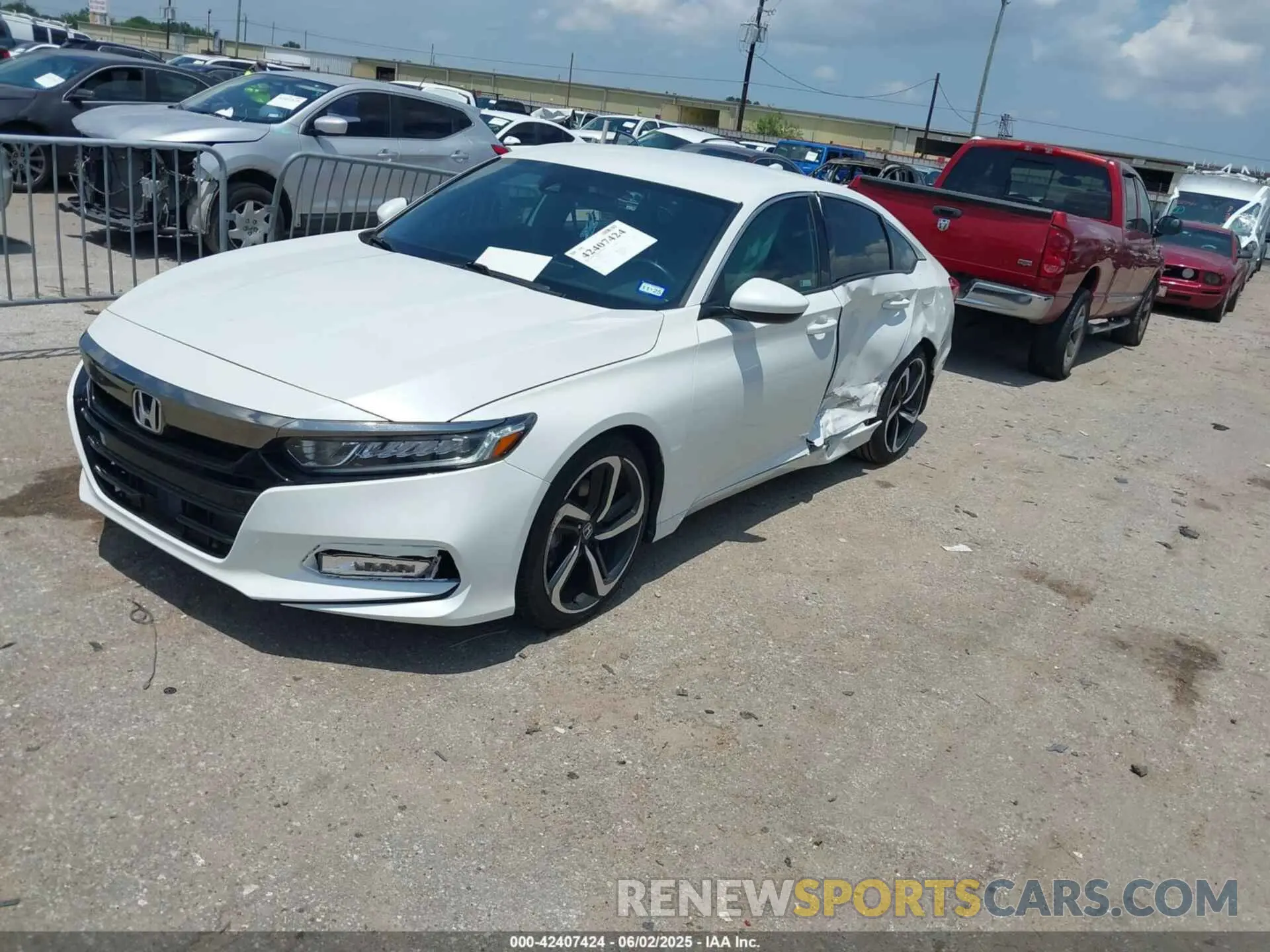2 Photograph of a damaged car 1HGCV1F36KA004879 HONDA ACCORD 2019
