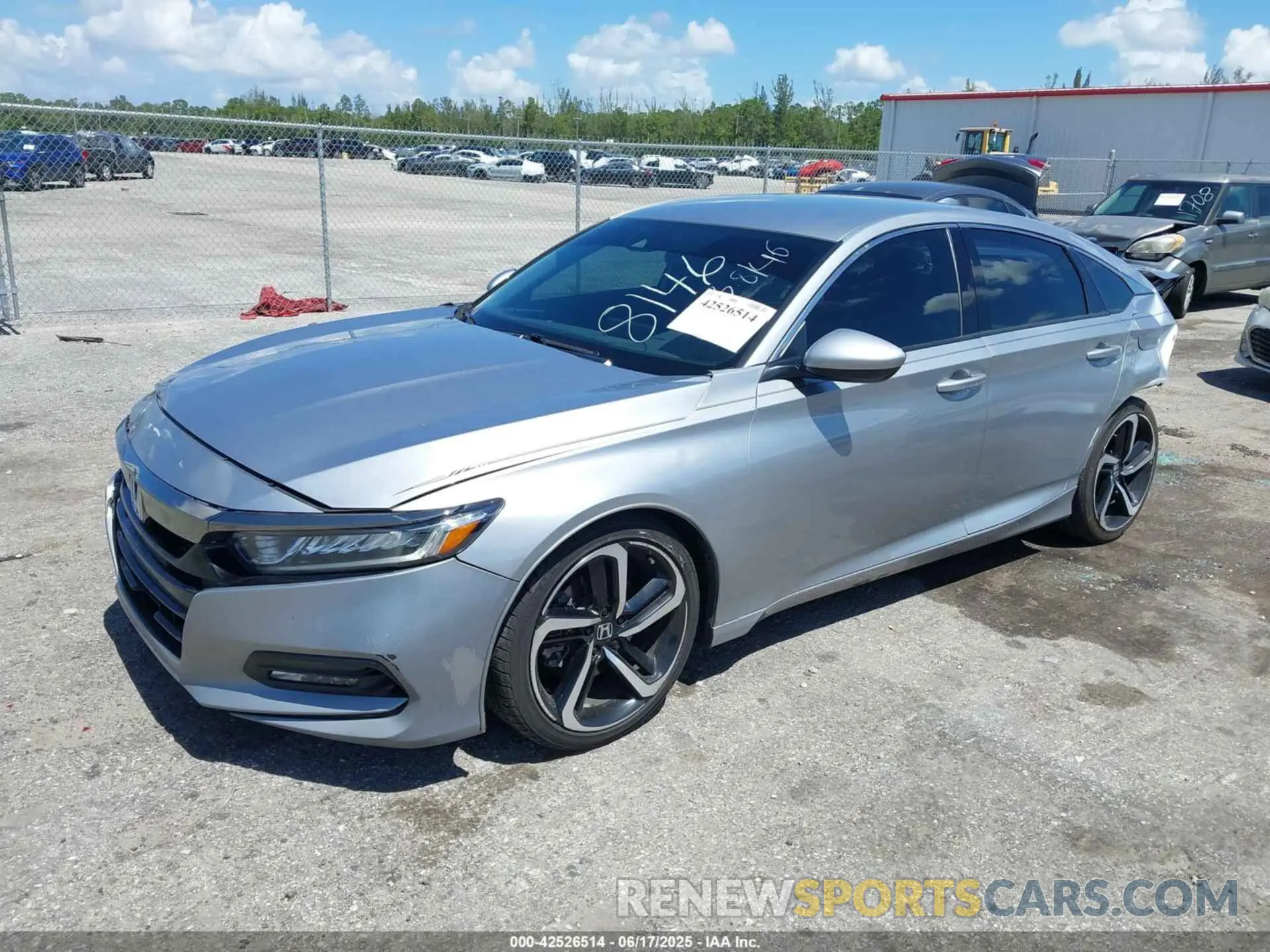 2 Photograph of a damaged car 1HGCV1F36KA028146 HONDA ACCORD 2019