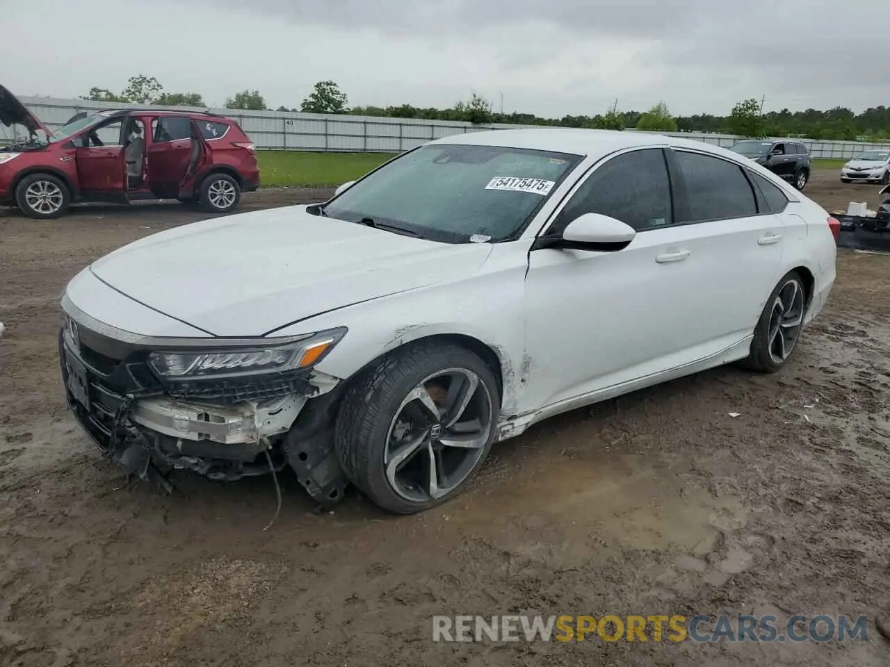 1 Photograph of a damaged car 1HGCV1F36KA031242 HONDA ACCORD 2019
