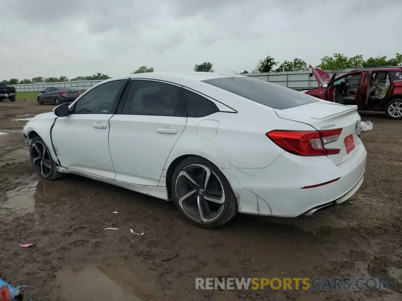 2 Photograph of a damaged car 1HGCV1F36KA031242 HONDA ACCORD 2019