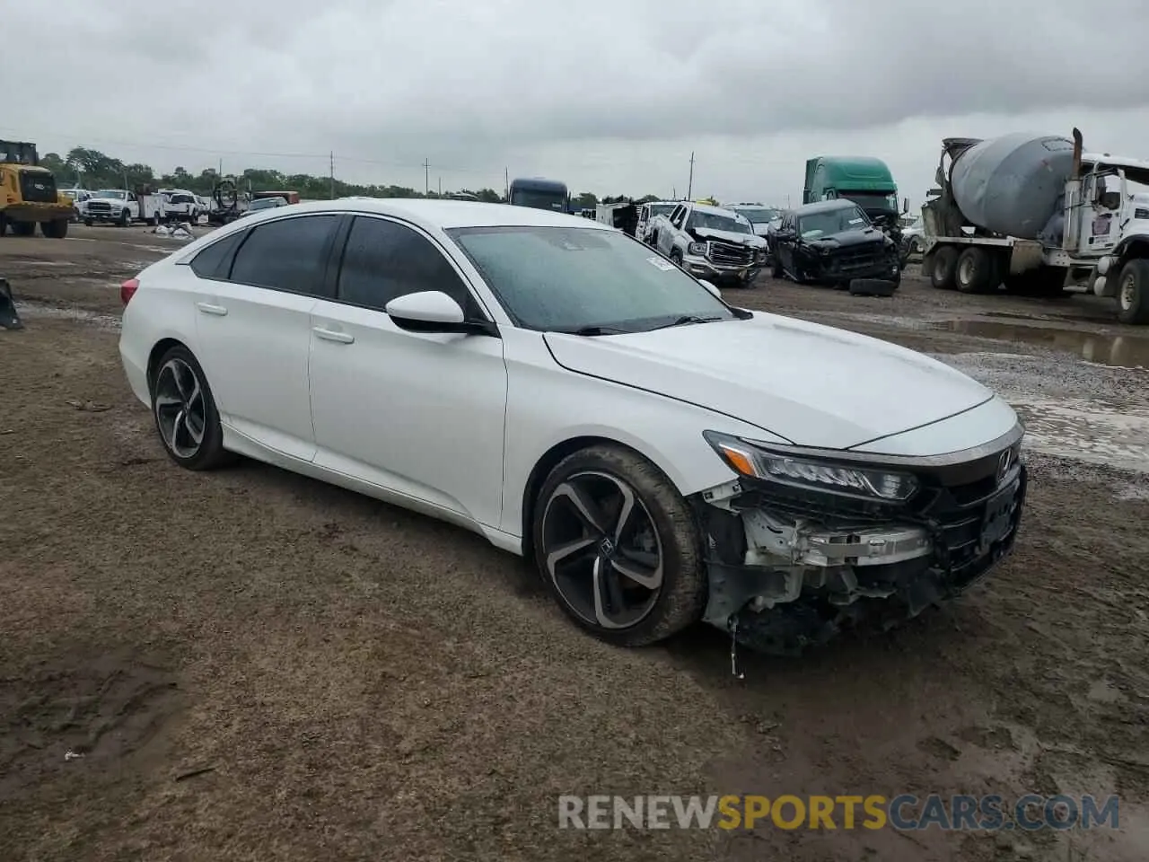 4 Photograph of a damaged car 1HGCV1F36KA031242 HONDA ACCORD 2019