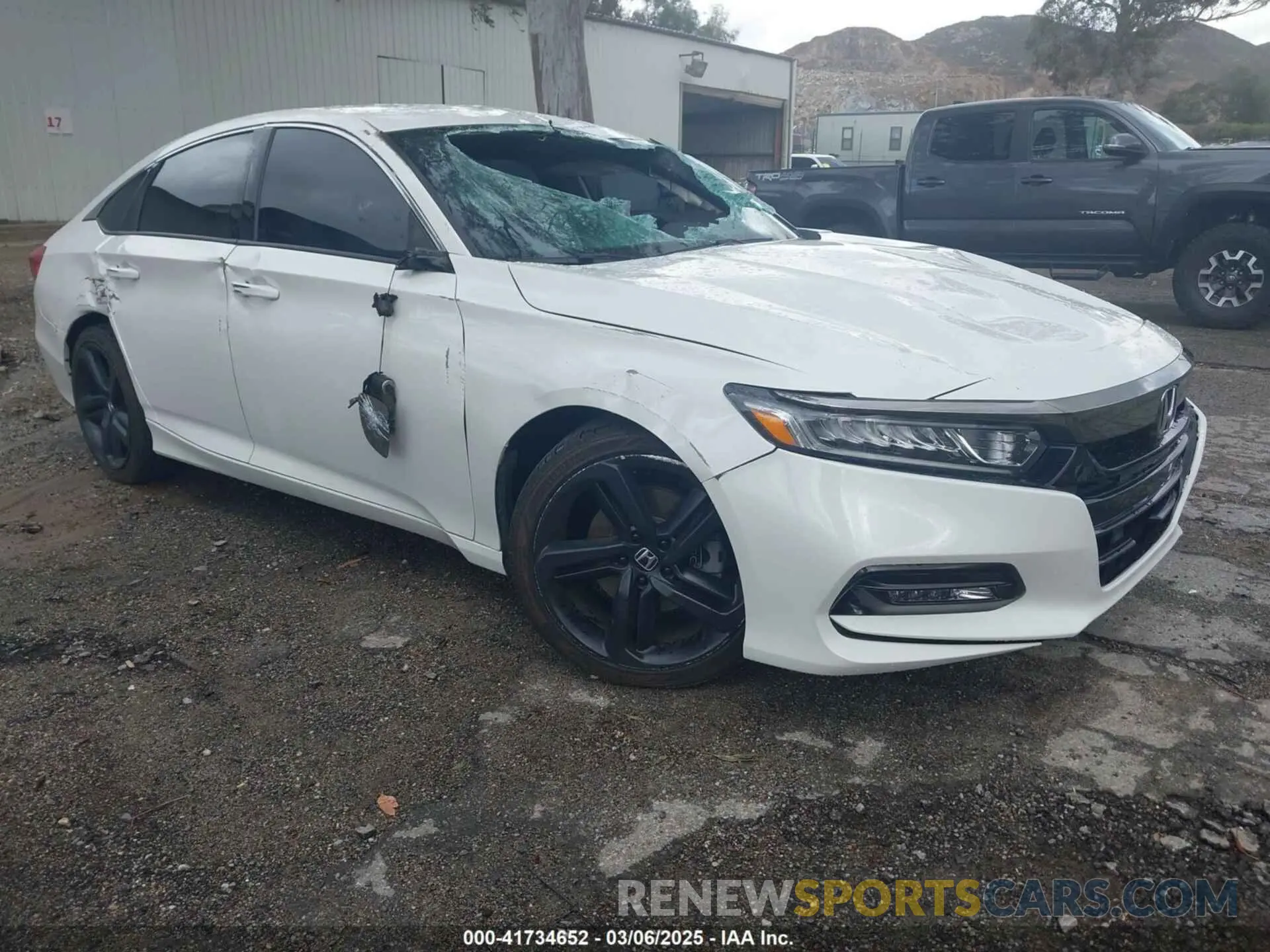 1 Photograph of a damaged car 1HGCV1F36KA046954 HONDA ACCORD 2019