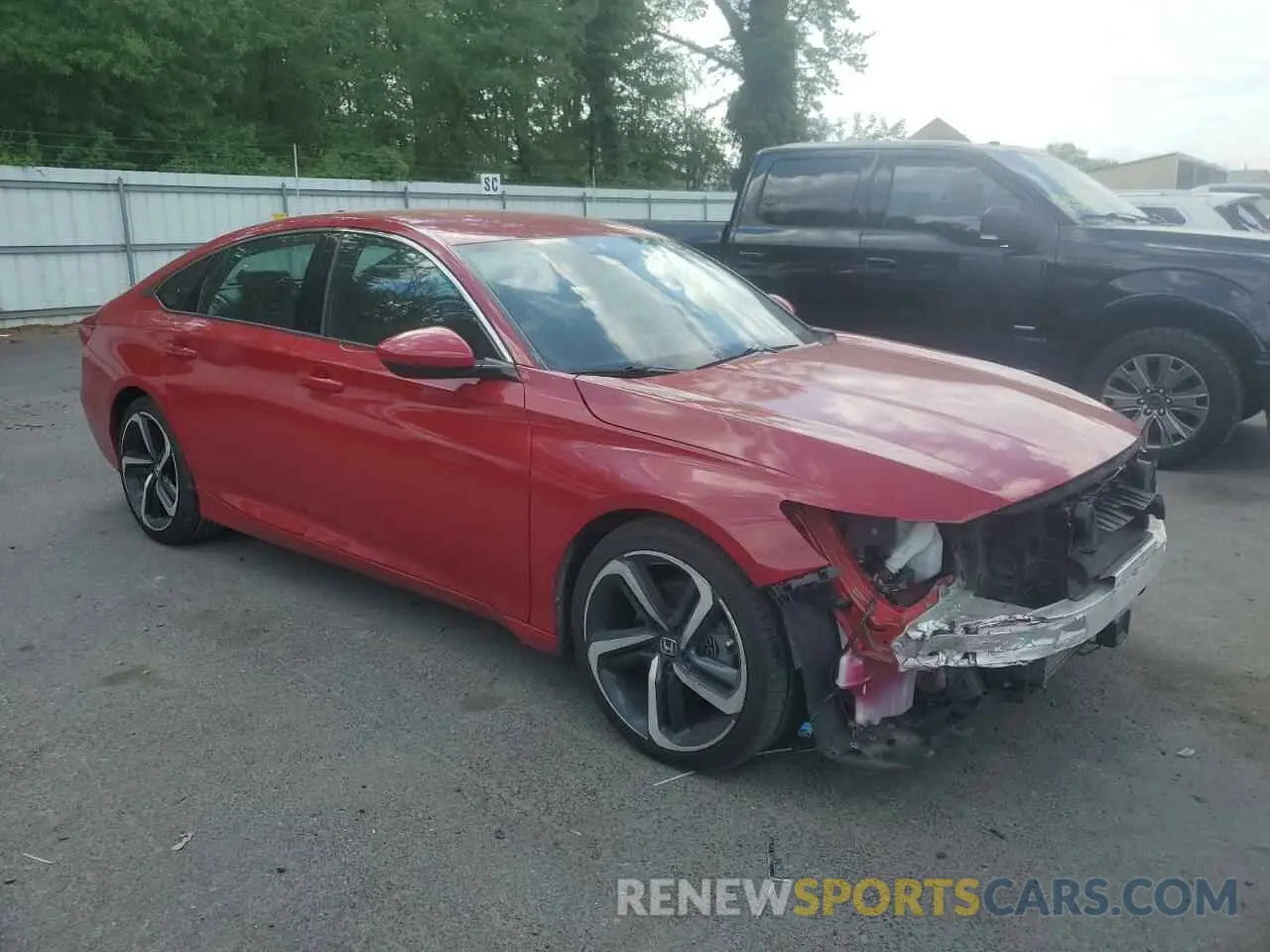4 Photograph of a damaged car 1HGCV1F36KA056903 HONDA ACCORD 2019