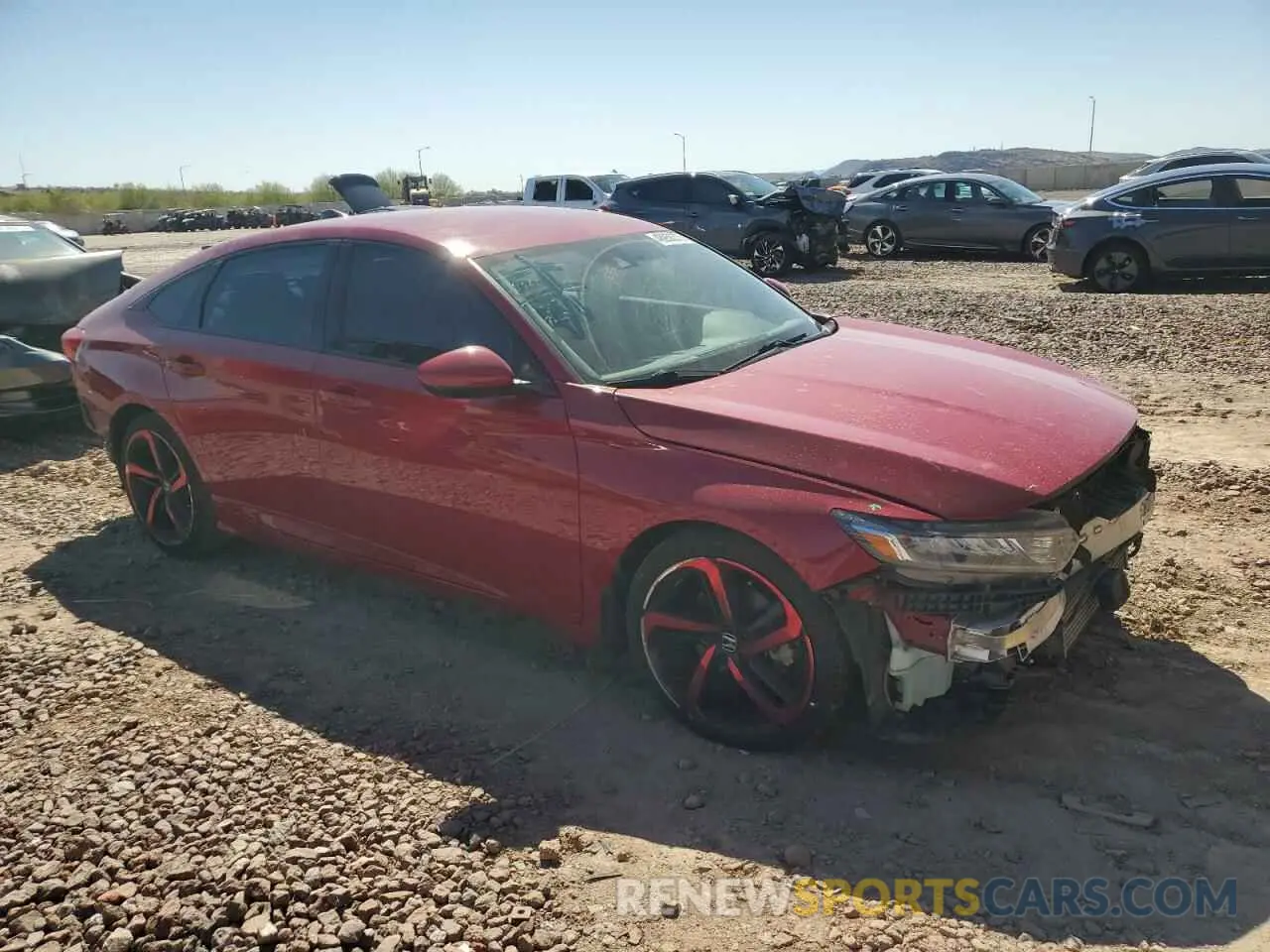 4 Photograph of a damaged car 1HGCV1F36KA067769 HONDA ACCORD 2019
