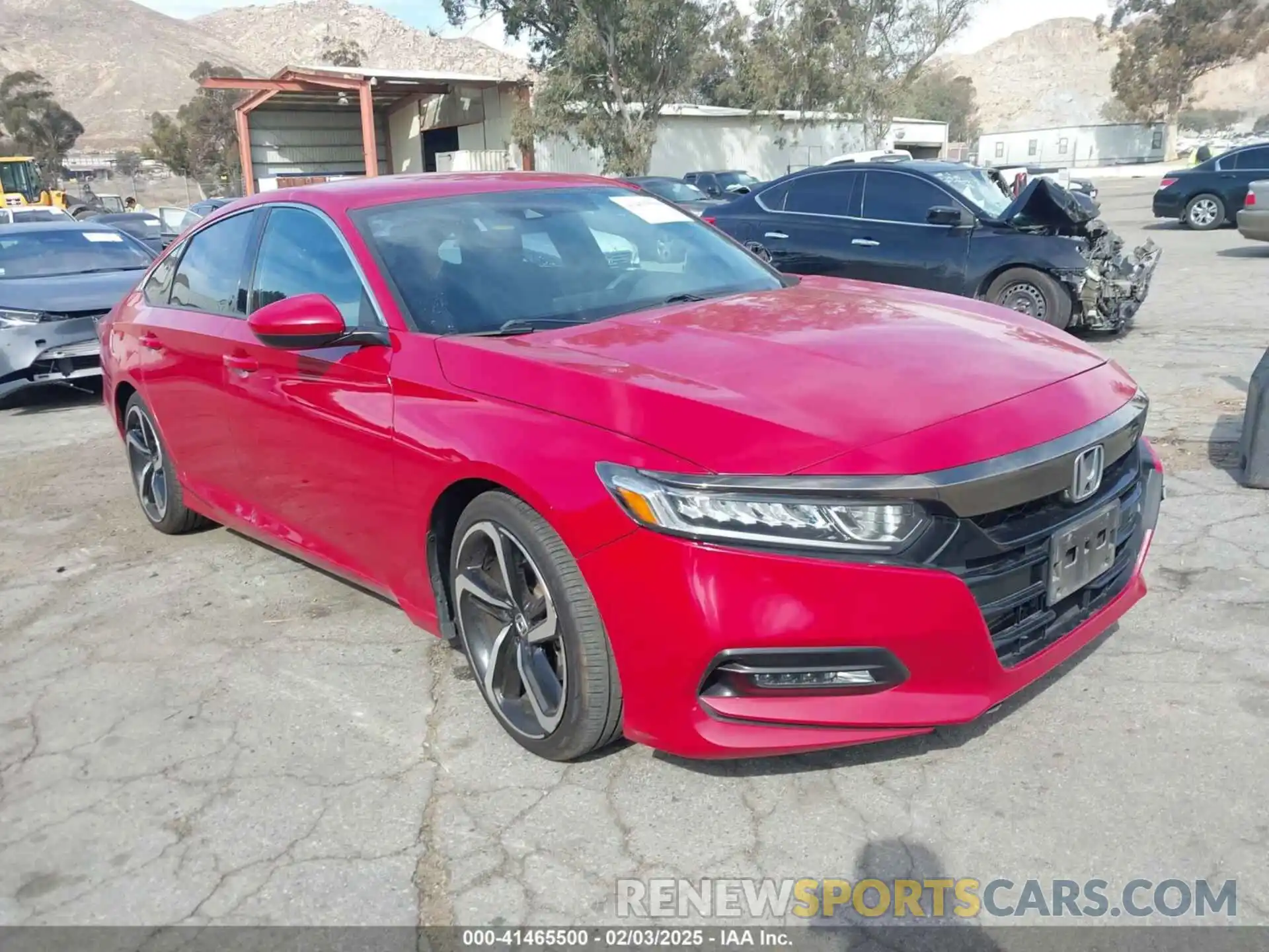 1 Photograph of a damaged car 1HGCV1F36KA067853 HONDA ACCORD 2019