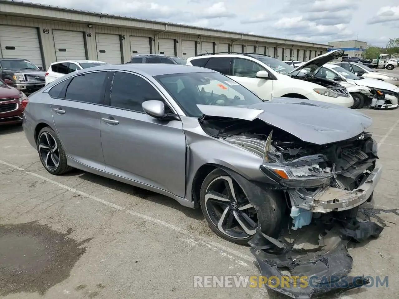4 Photograph of a damaged car 1HGCV1F36KA074219 HONDA ACCORD 2019