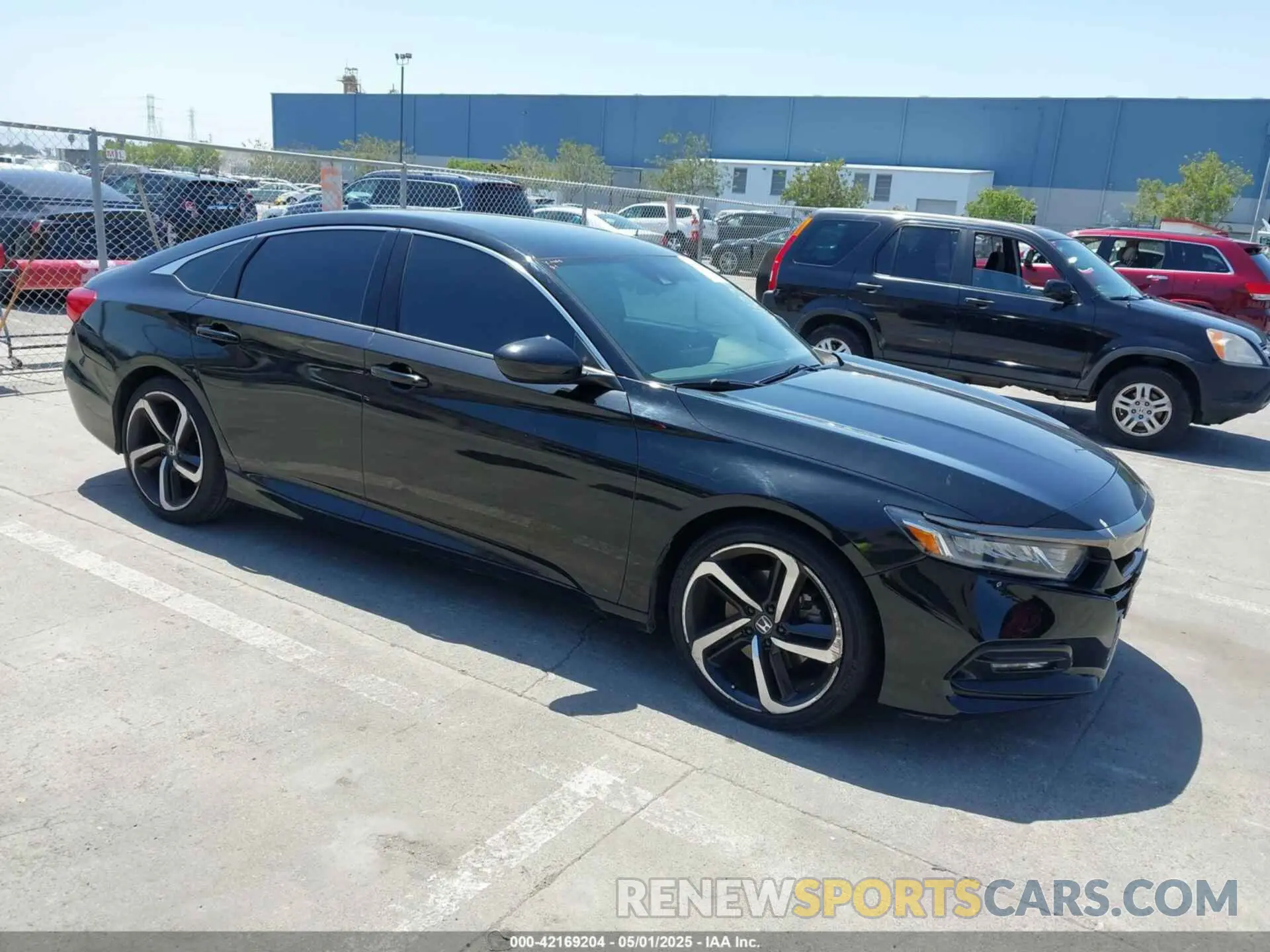 1 Photograph of a damaged car 1HGCV1F36KA079744 HONDA ACCORD 2019