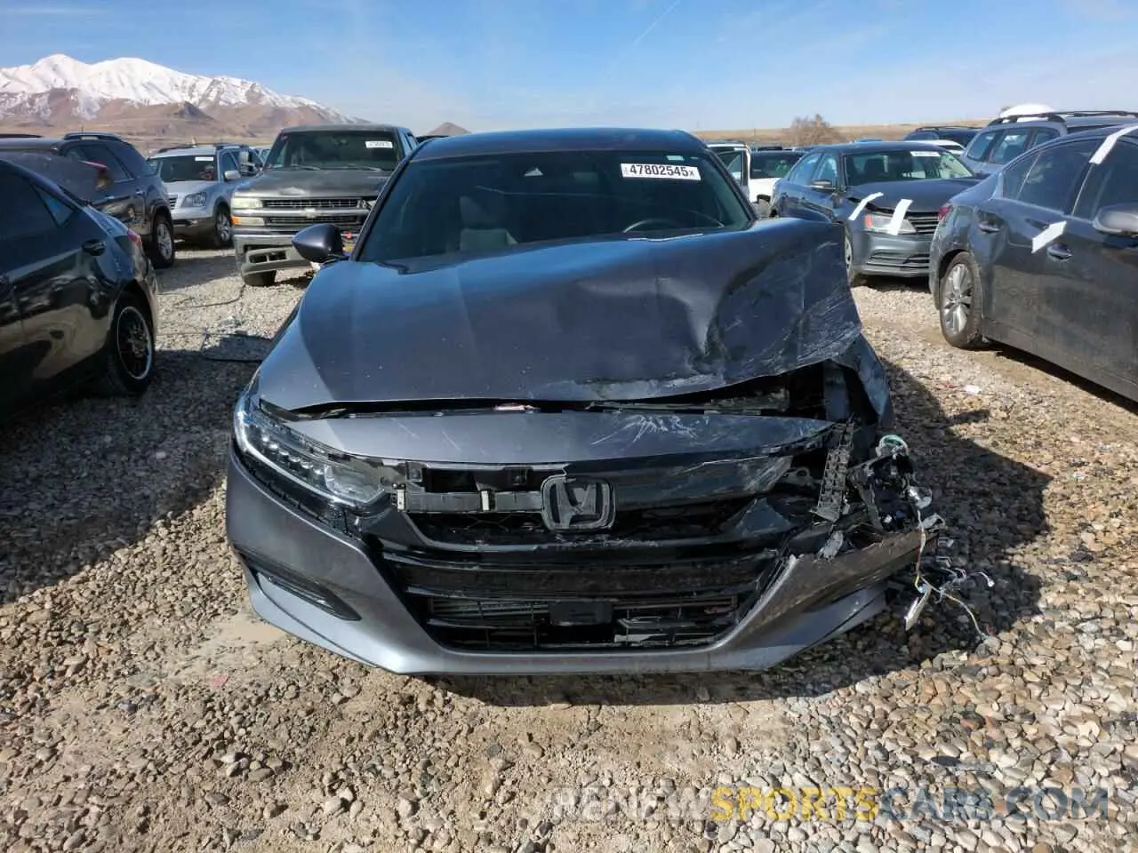 5 Photograph of a damaged car 1HGCV1F36KA083874 HONDA ACCORD 2019