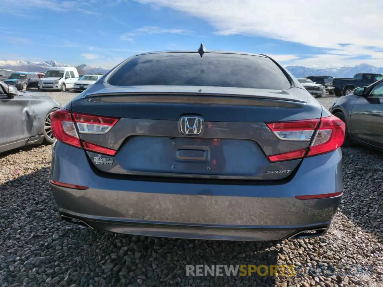 6 Photograph of a damaged car 1HGCV1F36KA083874 HONDA ACCORD 2019