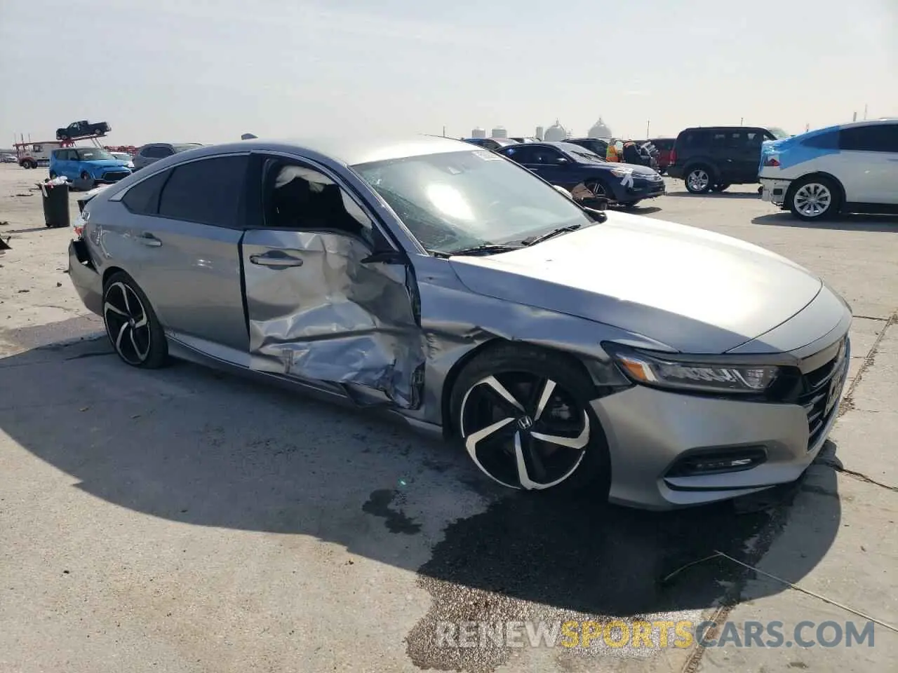 4 Photograph of a damaged car 1HGCV1F36KA089092 HONDA ACCORD 2019