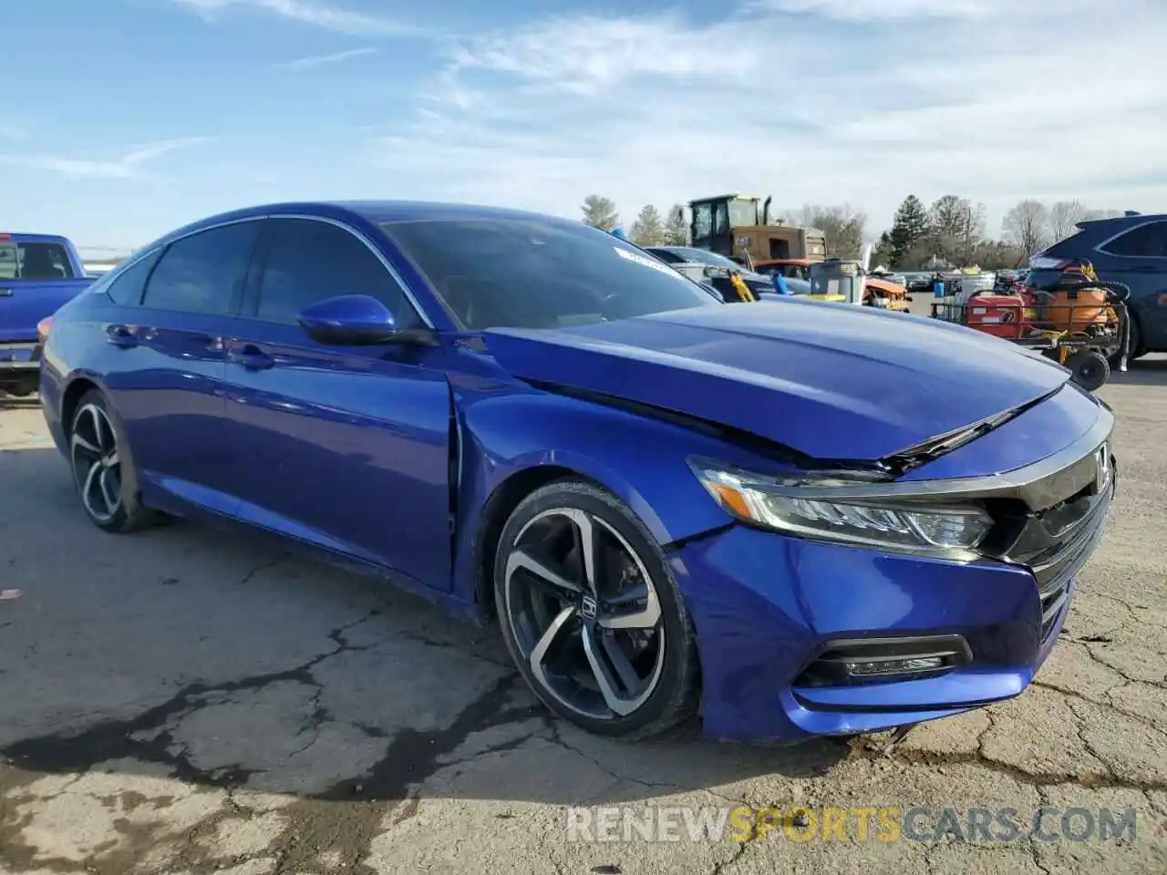 4 Photograph of a damaged car 1HGCV1F36KA101029 HONDA ACCORD 2019