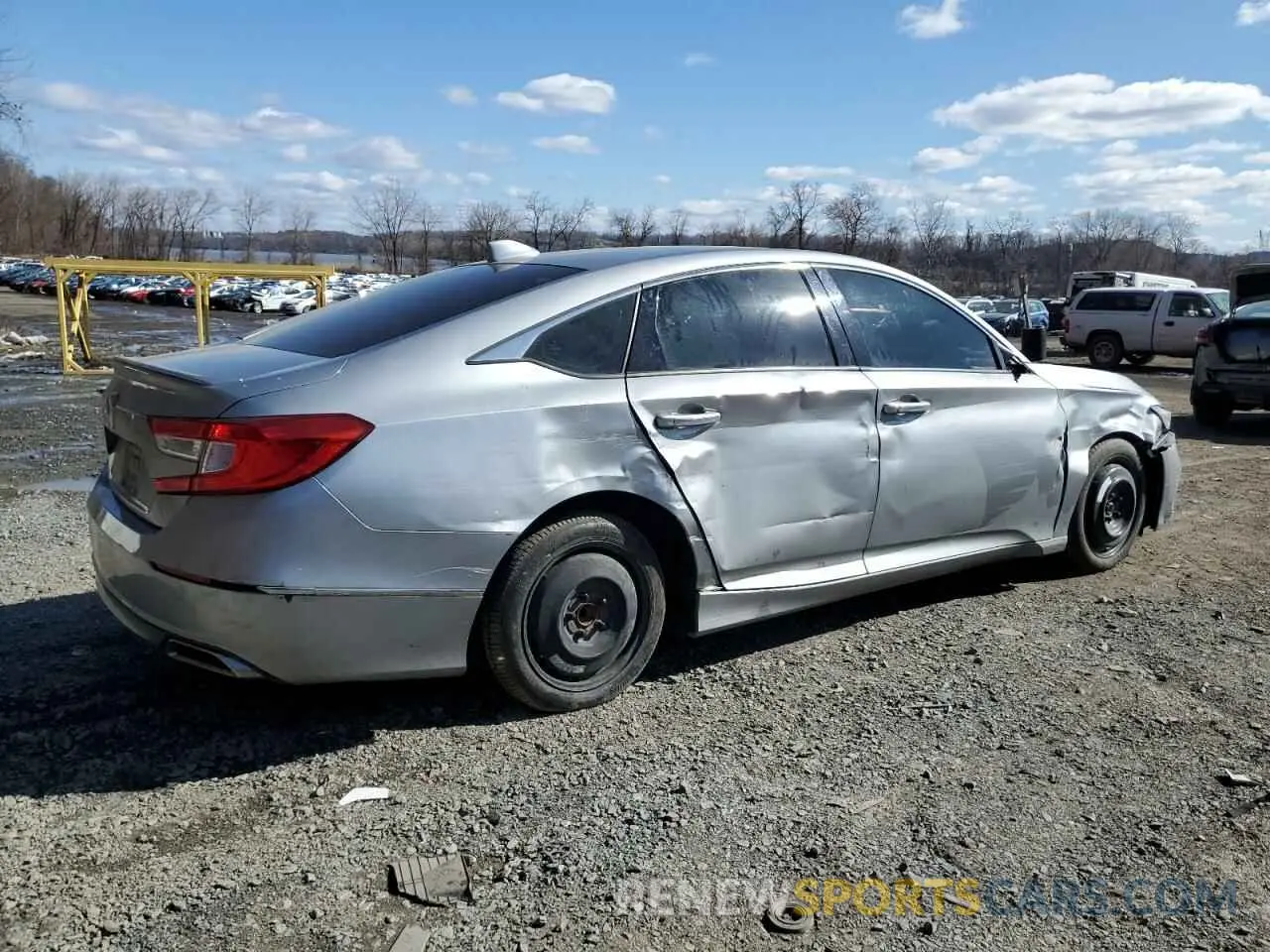 3 Photograph of a damaged car 1HGCV1F36KA107655 HONDA ACCORD 2019