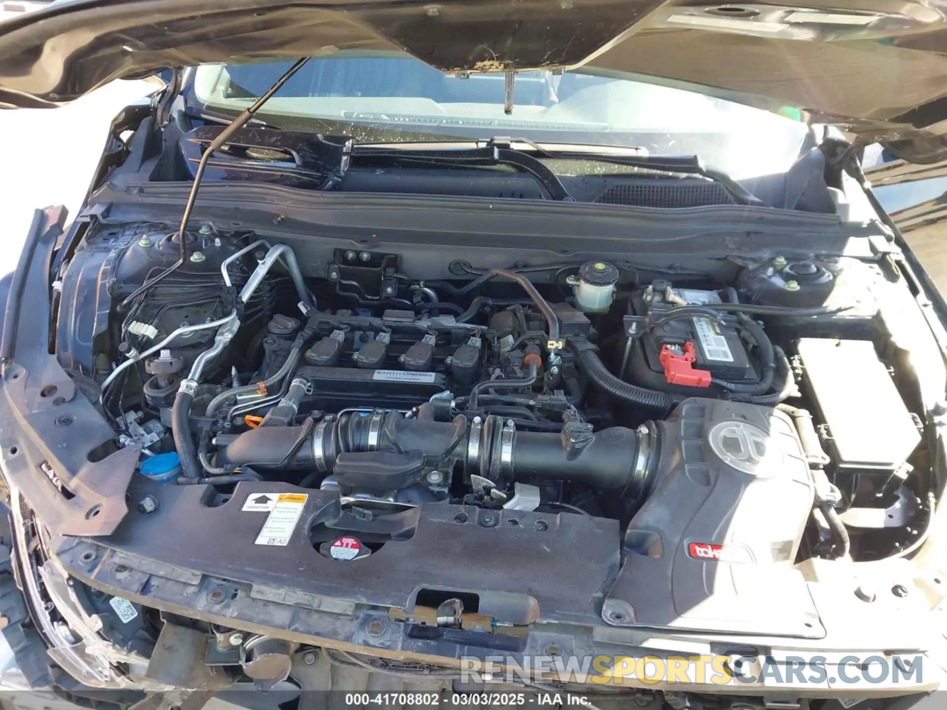 10 Photograph of a damaged car 1HGCV1F36KA117148 HONDA ACCORD 2019
