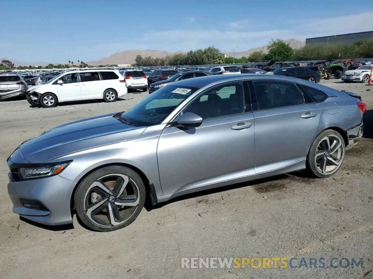1 Photograph of a damaged car 1HGCV1F36KA119434 HONDA ACCORD 2019
