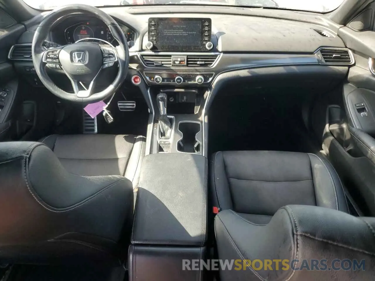 8 Photograph of a damaged car 1HGCV1F36KA119434 HONDA ACCORD 2019