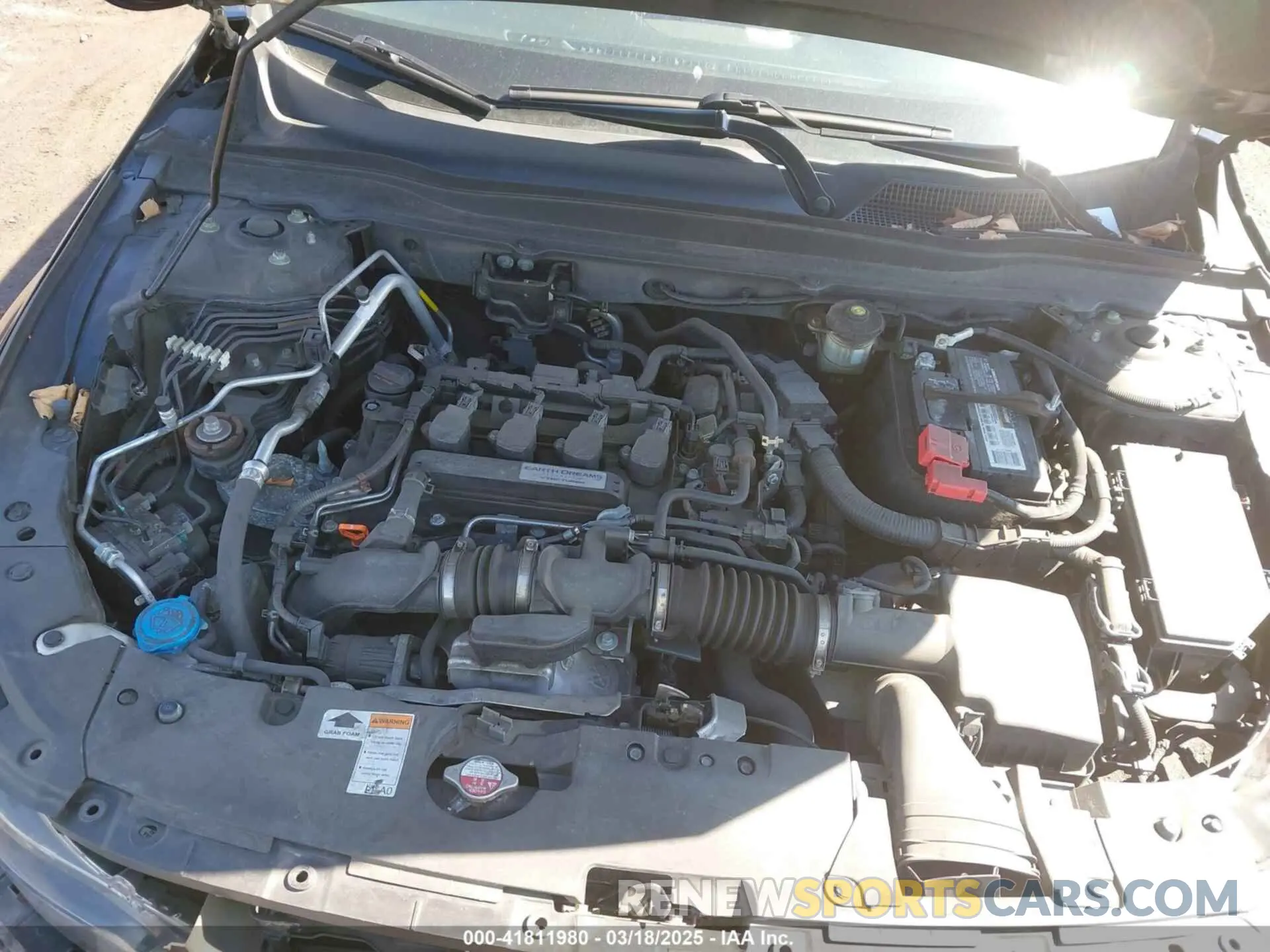 10 Photograph of a damaged car 1HGCV1F36KA142258 HONDA ACCORD 2019