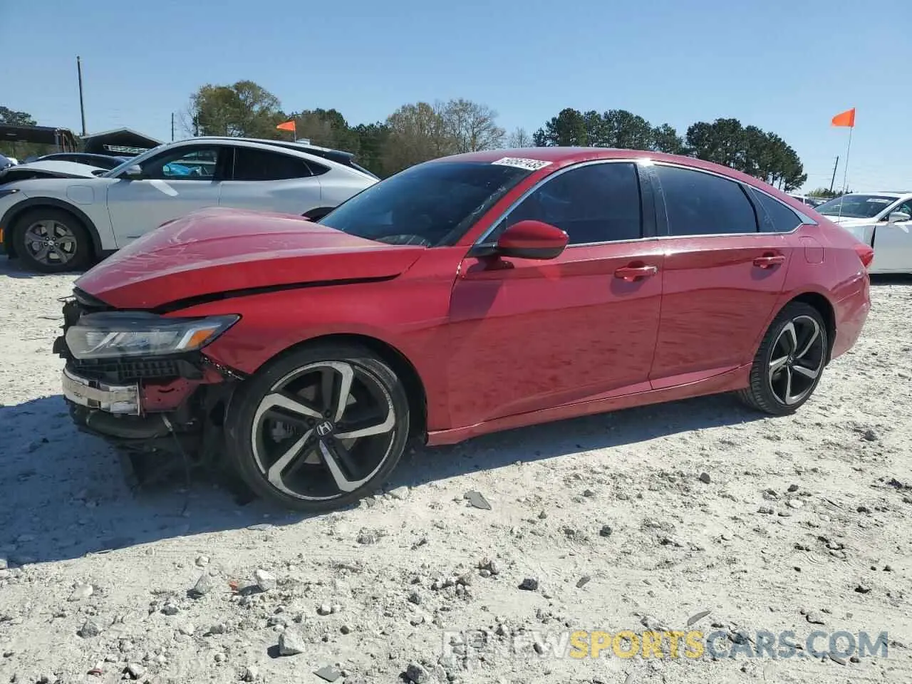 1 Photograph of a damaged car 1HGCV1F36KA145449 HONDA ACCORD 2019