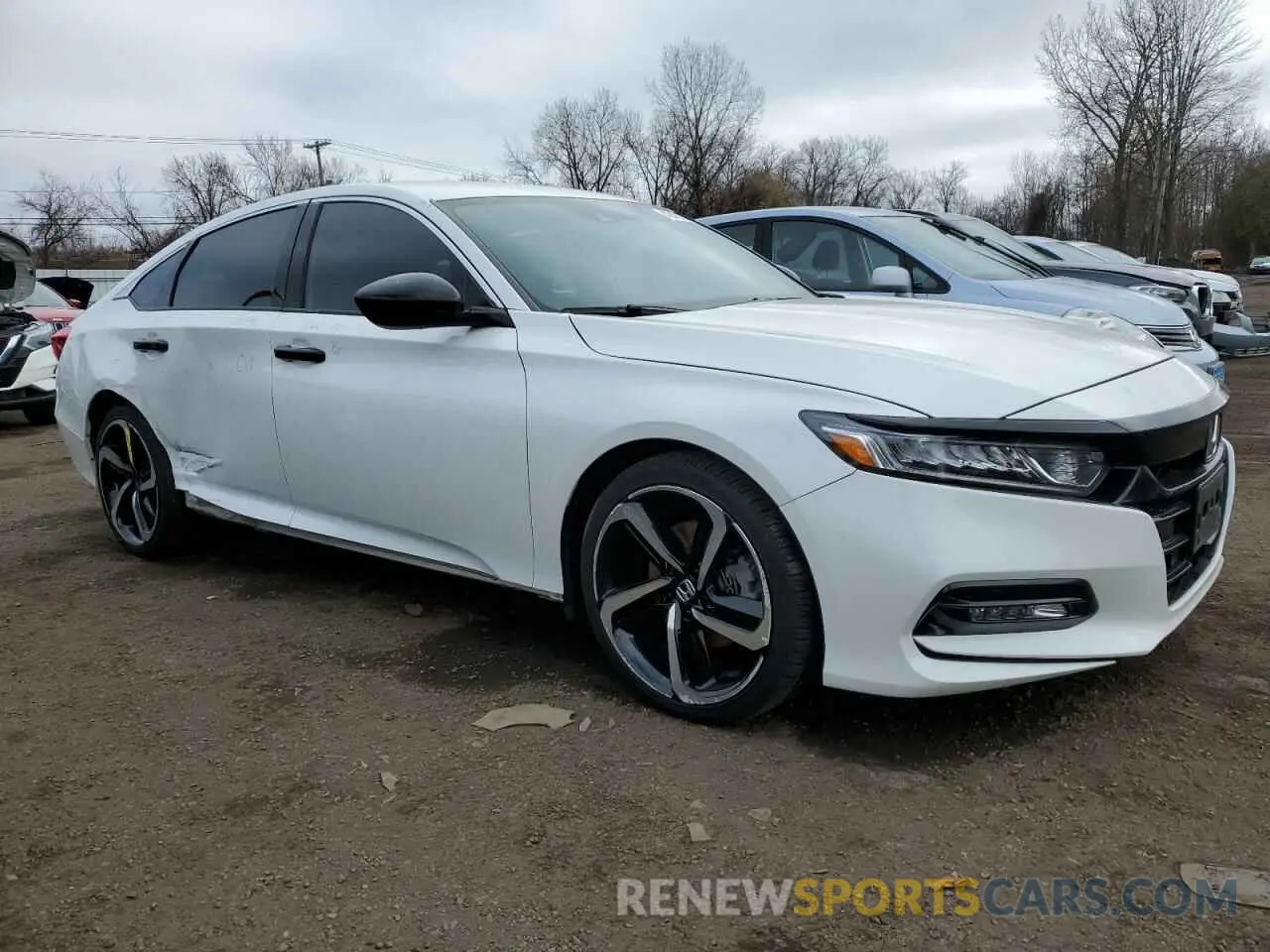 4 Photograph of a damaged car 1HGCV1F36KA147752 HONDA ACCORD 2019
