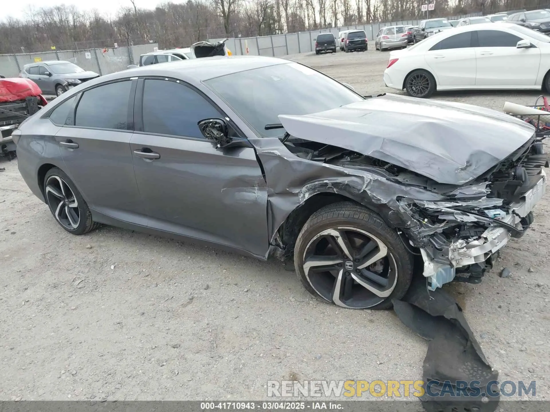 1 Photograph of a damaged car 1HGCV1F36KA148903 HONDA ACCORD 2019