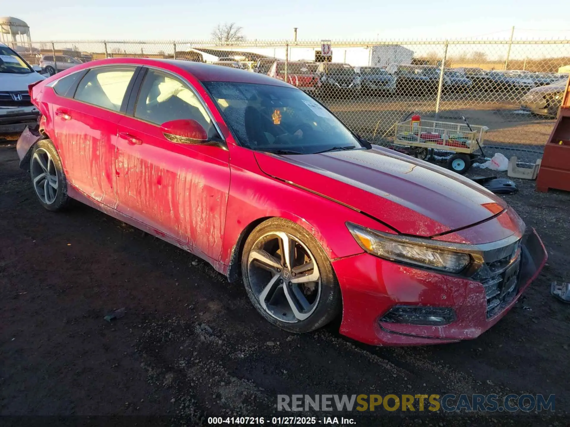 1 Photograph of a damaged car 1HGCV1F36KA153065 HONDA ACCORD 2019