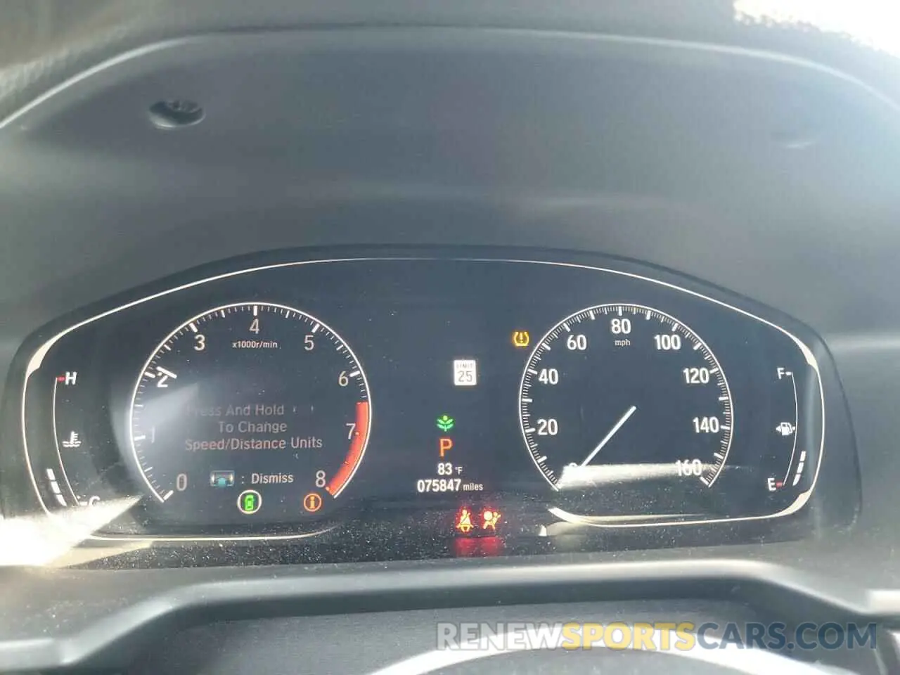 9 Photograph of a damaged car 1HGCV1F36KA176121 HONDA ACCORD 2019