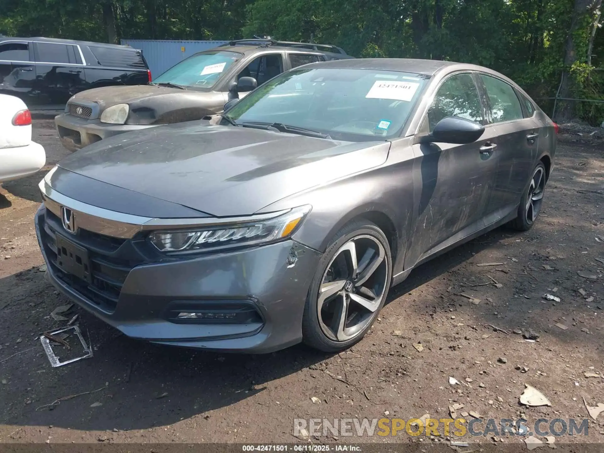2 Photograph of a damaged car 1HGCV1F37KA004163 HONDA ACCORD 2019