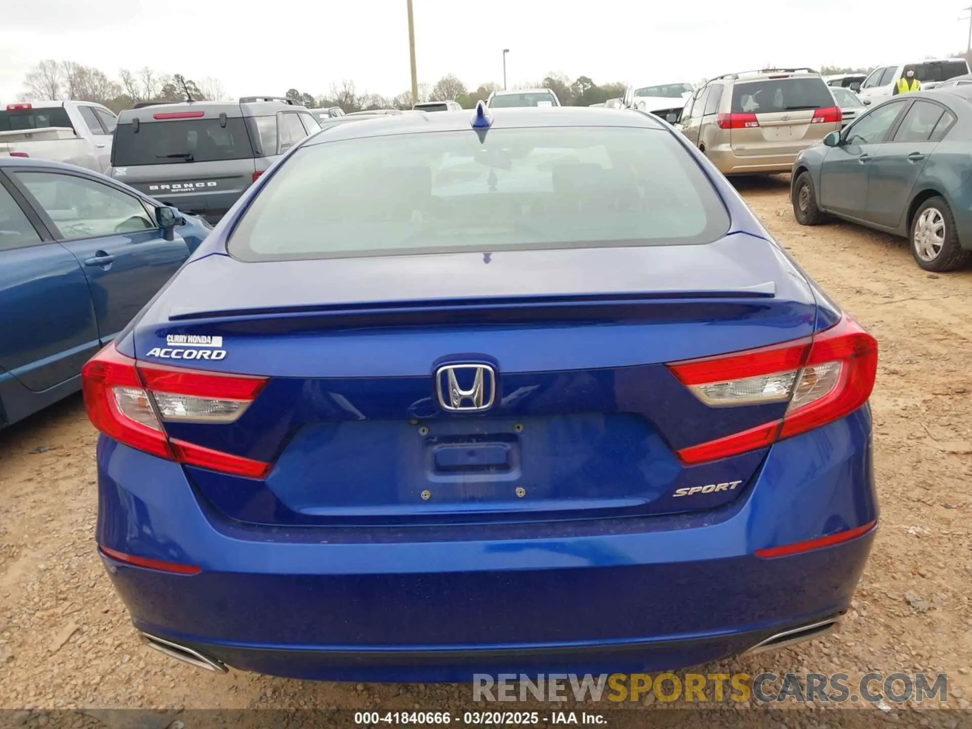 16 Photograph of a damaged car 1HGCV1F37KA008438 HONDA ACCORD 2019