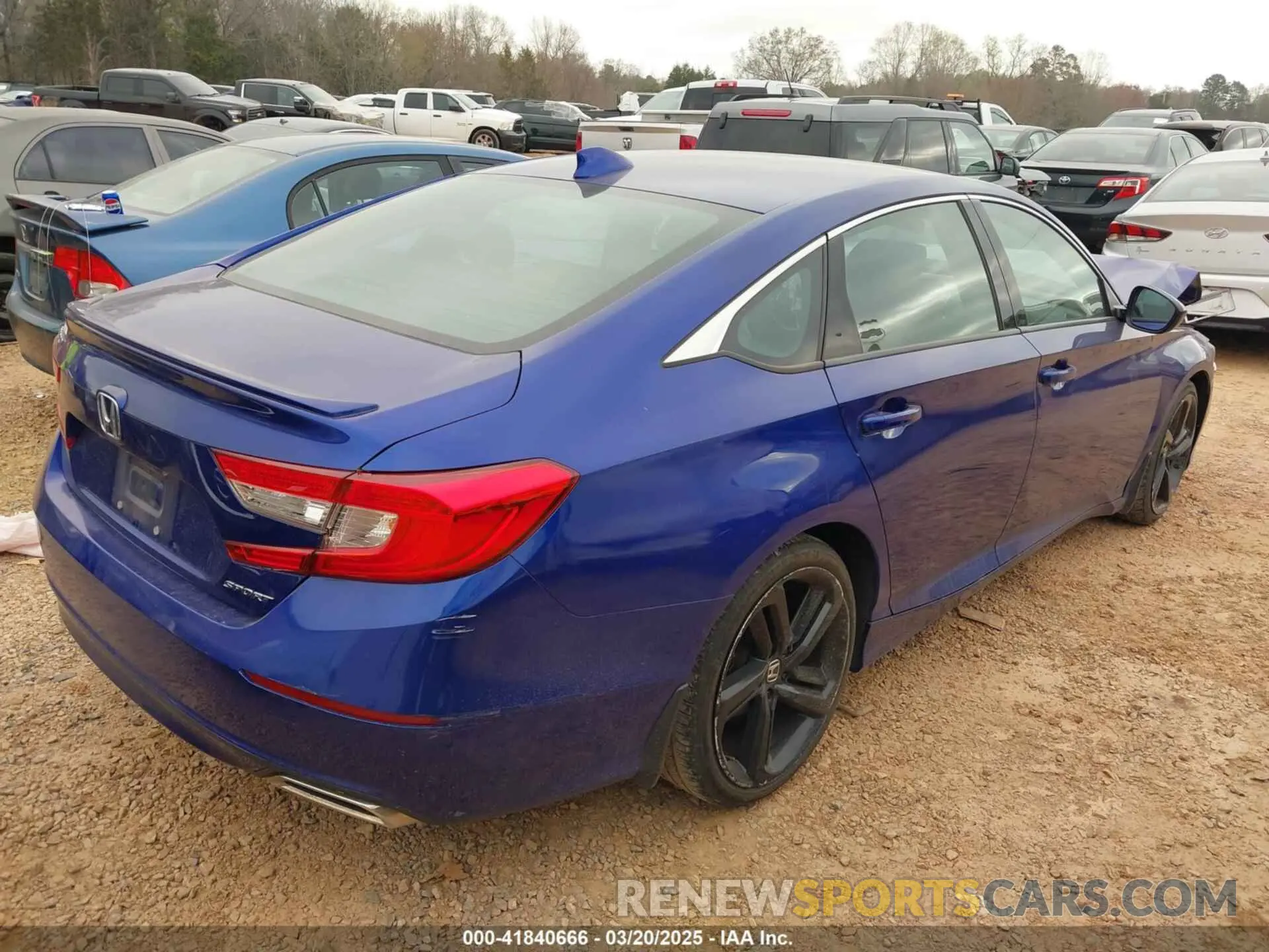 4 Photograph of a damaged car 1HGCV1F37KA008438 HONDA ACCORD 2019