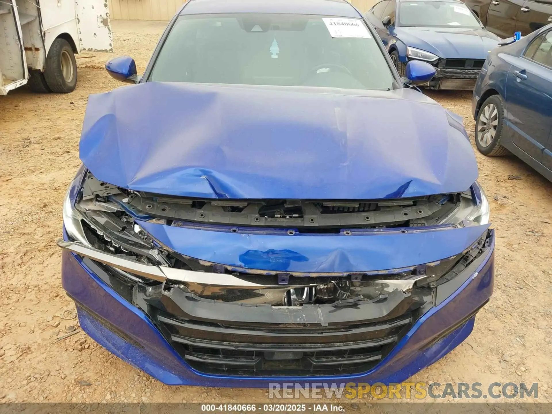6 Photograph of a damaged car 1HGCV1F37KA008438 HONDA ACCORD 2019