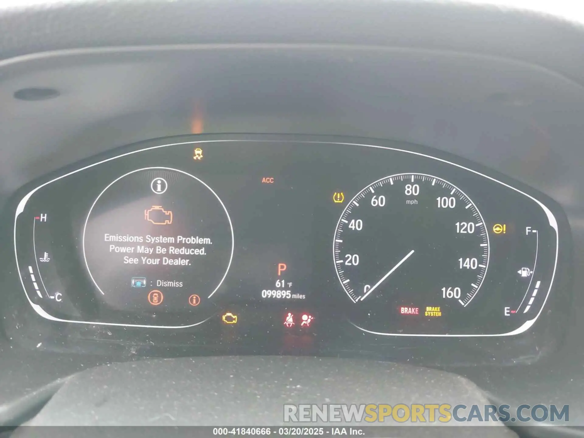 7 Photograph of a damaged car 1HGCV1F37KA008438 HONDA ACCORD 2019
