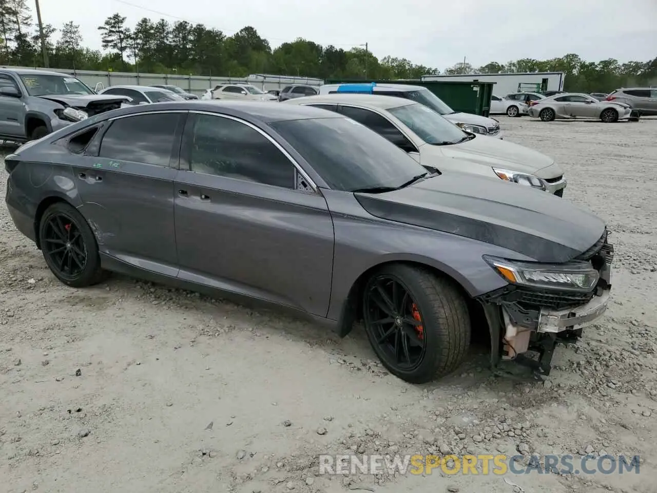 4 Photograph of a damaged car 1HGCV1F37KA013641 HONDA ACCORD 2019
