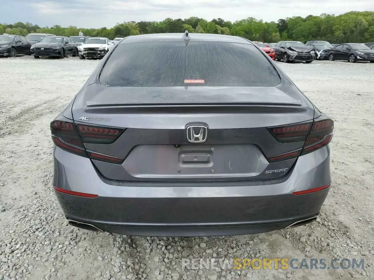 6 Photograph of a damaged car 1HGCV1F37KA013641 HONDA ACCORD 2019