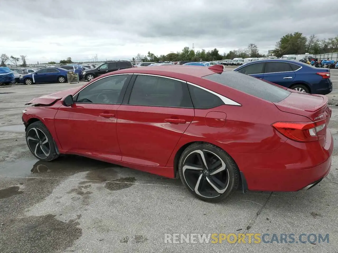 2 Photograph of a damaged car 1HGCV1F37KA028799 HONDA ACCORD 2019