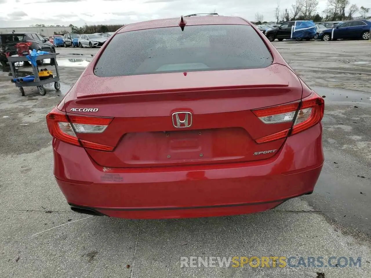 6 Photograph of a damaged car 1HGCV1F37KA028799 HONDA ACCORD 2019