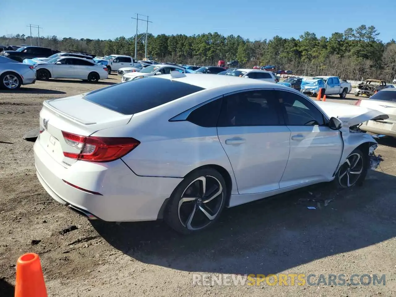 3 Photograph of a damaged car 1HGCV1F37KA037793 HONDA ACCORD 2019