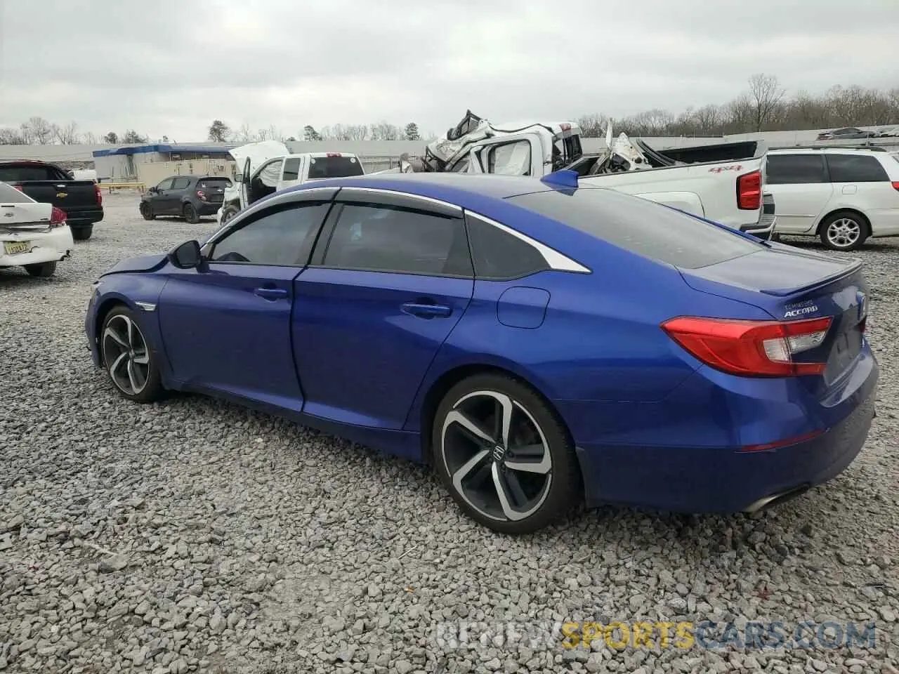 2 Photograph of a damaged car 1HGCV1F37KA043853 HONDA ACCORD 2019